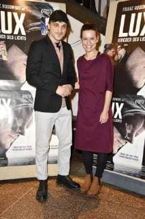 Franz Rogowski und Kristin Suckow bei der Premiere des Kinofilms Lux - Krieger des Lichts im Filmtheater am Friedrichshain. Berlin, 04.01.2018