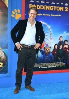 Hugh Grant attends the premiere of Paddington 2 at the Regency Village Theatre in Los Angeles, California on January 6, 2018.  LAP20180106911 CHRISTINExCHEW