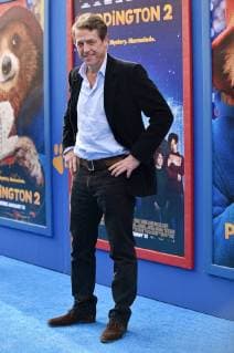 Hugh Grant attends the premiere of Paddington 2 at the Regency Village Theatre in Los Angeles, California on January 6, 2018.  LAP20180106912 CHRISTINExCHEW