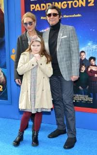 Lou Diamond Phillips (R), his wife Yvonne Boismier Phillips and their daughter Indigo Sanara attend the premiere of Paddington 2 at the Regency Village Theatre in Los Angeles, California on January 6, 2018.  LAP20180106928 CHRISTINExCHEW