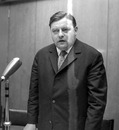 FRANZ JOSEF STRAUSS BACK FROM ISRAEL N ; 15 JUNE 1963, Copyright: Topfoto  UnitedArchivesIPU458711
