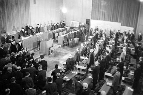 LAW & ORDER WAR CRIMES AUSCHWITZ CONCENTRATION CAMP NAZIS ON TRIAL IN FRANKFURT, GERMANY ; 20 DECEMBER 1963, Copyright: Topfoto  UnitedArchivesIPU468752