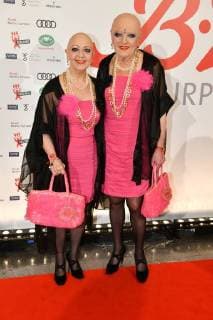 Eva und Adele bei der Verleihung vom B.Z.-Kulturpreis am 9.01.2018 in Berlin B.Z. Kulturpreis 2018 in Berlin
