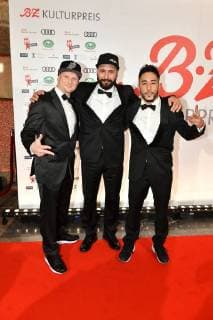 Flying Steps bei der Verleihung vom B.Z.-Kulturpreis am 9.01.2018 in Berlin B.Z. Kulturpreis 2018 in Berlin