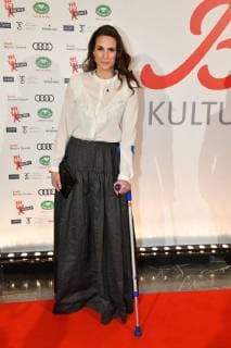Katrin Wrobel bei der Verleihung vom B.Z.-Kulturpreis am 9.01.2018 in Berlin B.Z. Kulturpreis 2018 in Berlin