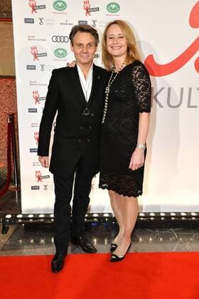 Wolfgang Bahro und seine Ehefrau Barbara bei der Verleihung vom B.Z.-Kulturpreis am 9.01.2018 in Berlin B.Z. Kulturpreis 2018 in Berlin