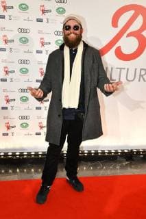 MC Fitti bei der Verleihung vom B.Z.-Kulturpreis am 9.01.2018 in Berlin B.Z. Kulturpreis 2018 in Berlin