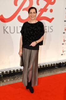 Ulrike Frank bei der Verleihung vom B.Z.-Kulturpreis am 9.01.2018 in Berlin B.Z. Kulturpreis 2018 in Berlin