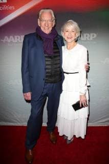 WEST HOLLYWOOD, CA - JANUARY 9: Donald Sutherland and Helen Mirren at the Los Angeles premiere of The Leisure Seekers in West Hollywood, California on January 9, 2018. Copyright: xFayexSadoux