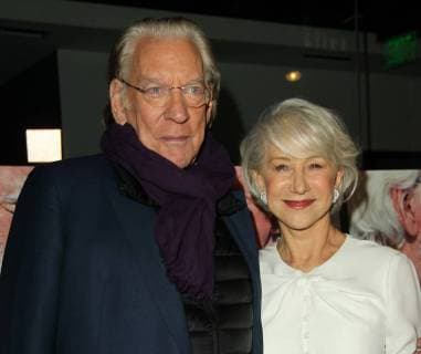 Premiere du film The Leisure Seeker a West Hollywood. 9 January 2018 - West Hollywood, California - Donald Sutherland and Helen Mirren. The Leisure Seeker Premiere held at the Pacific Design Center in West Hollywood. Photo Credit: AdMedia 223351 2018-01-09 CA West Hollywood Etats-Unis Sutherland, Donald; Mirren, Helen  Copyright: xAdMediax STAR_223351_003
