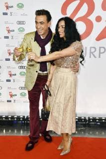 Claudio Maniscalco und Cara Ciutan beim 27. B.Z. Kulturpreis 2018 in der Volksbühne. Berlin, 09.01.2018