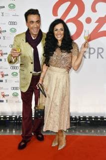 Claudio Maniscalco und Cara Ciutan beim 27. B.Z. Kulturpreis 2018 in der Volksbühne. Berlin, 09.01.2018