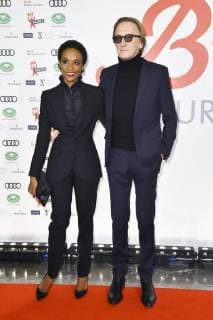 Marius Müller-Westernhagen mit Ehefrau Lindiwe Suttle beim 27. B.Z. Kulturpreis 2018 in der Volksbühne. Berlin, 09.01.2018