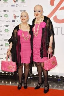 Eva & Adele beim 27. B.Z. Kulturpreis 2018 in der Volksbühne. Berlin, 09.01.2018