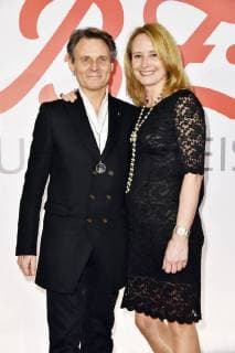 Wolfgang Bahro mit Ehefrau Barbara beim 27. B.Z. Kulturpreis 2018 in der Volksbühne. Berlin, 09.01.2018