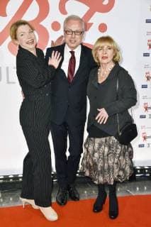Antje Brietz, Hans-Jürgen Schatz und Monika Lundi beim 27. B.Z. Kulturpreis 2018 in der Volksbühne. Berlin, 09.01.2018