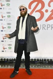 MC Fitti beim 27. B.Z. Kulturpreis 2018 in der Volksbühne. Berlin, 09.01.2018