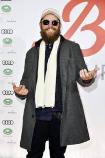 MC Fitti beim 27. B.Z. Kulturpreis 2018 in der Volksbühne. Berlin, 09.01.2018