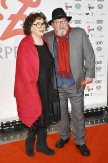 Maria Marle und Walter Plathe beim 27. B.Z. Kulturpreis 2018 in der Volksbühne. Berlin, 09.01.2018