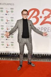 Jan-Henrik Scheper-Stuke beim 27. B.Z. Kulturpreis 2018 in der Volksbühne. Berlin, 09.01.2018