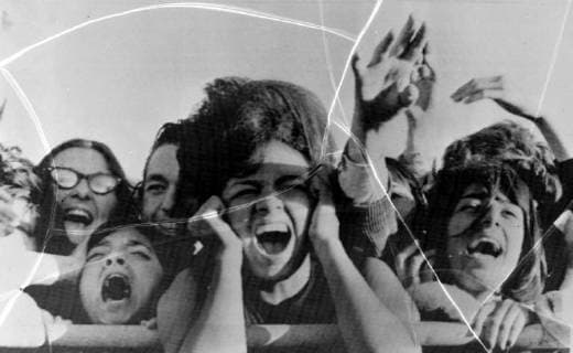 FANS OF THE BEATLES BEATLEMANIA IN SAN FRANCISCO ; 19 AUGUST 1964, Copyright: Topfoto  UnitedArchivesIPU482711