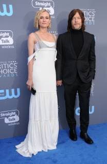 23ème cérémonie des Critics Choice Awards. 11 January 2018 - Santa Monica, California - Diane Kruger, Norman Reedus. 23rd Annual Critics Choice Awards held at Barker Hangar. Photo Credit: Birdie Thompson AdMedia 223390 2018-01-11 CA Santa Monica Etats-Unis  Copyright: xBirdiexThompson AdMediax STAR_223390_068
