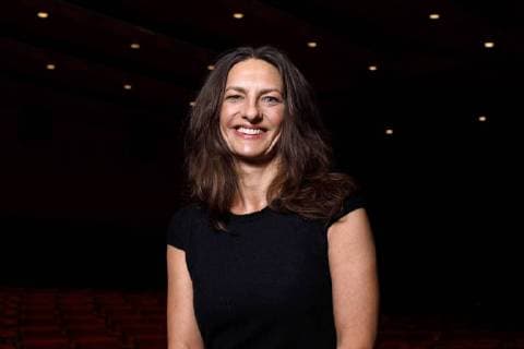 Catrin Striebeck bei der Premiere des Kinofilms Das Milan-Protokoll im Filmforum im Museum Ludwig. Köln, 12.01.2018