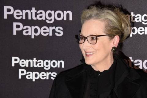 Meryl Streep ( actrice ) CELEBRITES : Avant premiere du film PENTAGON PAPERS - Paris - 13 01 2018 FedericoPestellini Panoramic 