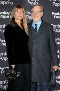 Pentagon Papers Premiere in Paris Premiere de Pentagon Papers a l UGC Normandie ides Champs Elysees a Paris. Photo: Laurent Guerin E Press photo. Steven Spielberg;Kate Capshaw Paris France  569004