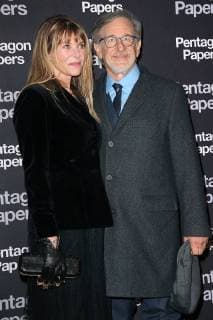 Pentagon Papers Premiere in Paris Premiere de Pentagon Papers a l UGC Normandie ides Champs Elysees a Paris. Photo: Laurent Guerin E Press photo. Steven Spielberg;Kate Capshaw Paris France  569004