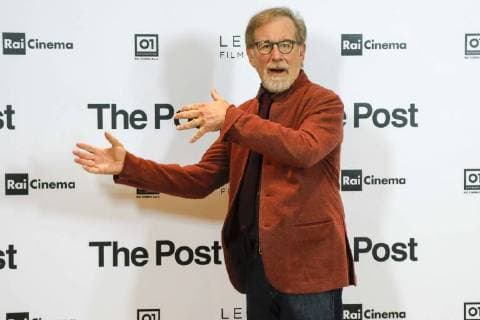 Foto IPP Andrea Oldani Milano, 15 01 2018 Photcall del Film The Post Nella foto, Steven Spielberg, regista italyphotopress world copyright  0