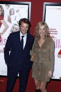 Francois Barrois - Michele Laroque CELEBRITES : Avant premiere du film Brillantissime - Paris - 15 01 2018 StephenCaillet Panoramic 