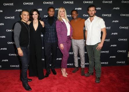 Crackle Serienpremiere in Pasadena January 15, 2018 - Pasadena, CA, U.S. - 15 January 2018 - Pasadena, California - Joseph Julian Soria, Katrina Law, Cory Hardrict, Elisabeth Rohm, Arlen Escarpeta, Ryan Kwanten. Ã¢â‚¬oeThe OathÃ¢â‚¬Â Photo Opp with the cast of CrackleÃ¢â‚¬â ¢s new drama series at The Winter TCA. Photo Credit: AdMedia Pasadena U.S. - ZUMAa123 20180115_zaa_a123_022 Copyright: xF.xSadoux
