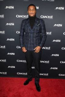 Crackle Serienpremiere in Pasadena January 15, 2018 - Pasadena, CA, U.S. - 15 January 2018 - Pasadena, California - Cory Hardrict. Ã¢â‚¬oeThe OathÃ¢â‚¬Â Photo Opp with the cast of CrackleÃ¢â‚¬â ¢s new drama series at The Winter TCA. Photo Credit: AdMedia Pasadena U.S. - ZUMAa123 20180115_zaa_a123_040 Copyright: xF.xSadoux
