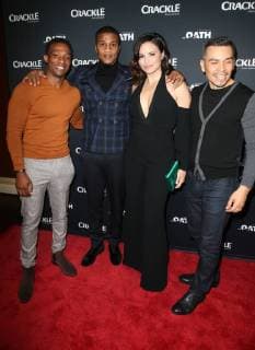 Crackle Serienpremiere in Pasadena January 15, 2018 - Pasadena, CA, U.S. - 15 January 2018 - Pasadena, California - Arlen Escarpeta, Cory Hardrict, Katrina Law, Joseph Julian Soria. Ã¢â‚¬oeThe OathÃ¢â‚¬Â Photo Opp with the cast of CrackleÃ¢â‚¬â ¢s new drama series at The Winter TCA. Photo Credit: AdMedia Pasadena U.S. - ZUMAa123 20180115_zaa_a123_054 Copyright: xF.xSadoux