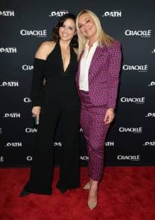 Crackle Serienpremiere in Pasadena January 15, 2018 - Pasadena, CA, U.S. - 15 January 2018 - Pasadena, California - Katrina Law, Elisabeth Rohm. Ã¢â‚¬oeThe OathÃ¢â‚¬Â Photo Opp with the cast of CrackleÃ¢â‚¬â ¢s new drama series at The Winter TCA. Photo Credit: AdMedia Pasadena U.S. - ZUMAa123 20180115_zaa_a123_069 Copyright: xF.xSadoux
