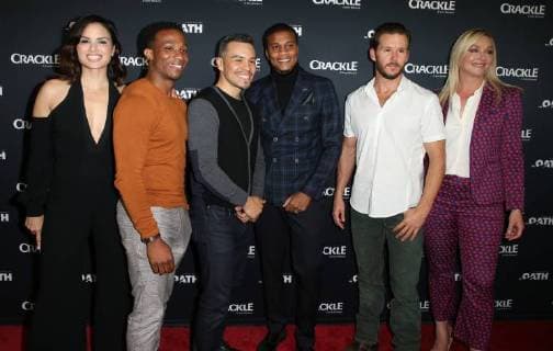 Crackle Serienpremiere in Pasadena January 15, 2018 - Pasadena, CA, U.S. - 15 January 2018 - Pasadena, California - Katrina Law, Arlen Escarpeta, Joseph Julian Soria, Cory Hardrict, Ryan Kwanten, Elisabeth Rohm. Ã¢â‚¬oeThe OathÃ¢â‚¬Â Photo Opp with the cast of CrackleÃ¢â‚¬â ¢s new drama series at The Winter TCA. Photo Credit: AdMedia Pasadena U.S. - ZUMAa123 20180115_zaa_a123_077 Copyright: xF.xSadoux