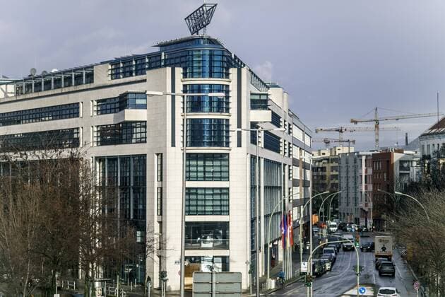 Aussenansicht des Willy-Brandt-Haus, der Parteizentrale der SPD Berlin, 16.01.2018. Berlin Deutschland
