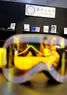 Berlin. 16 JAN 2018. Spect Eyewear Messestand auf der BRIGHT Tradeshow. Skate- und Streetwear. Arena Berlin Treptow. BRIGHT XXVI. EUROPE S LEADING TRADE SHOW FOR STREET AND URBAN WEAR, SKATEBOARDING AND BOARDSPORT. Berlin Fashion Week. Copyright: Priller&MAUG PRM205691X