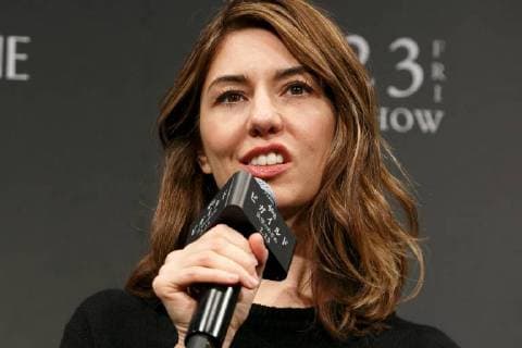 Director Sofia Coppola speaks during the Japan premiere for the film The Beguiled on January 17, 2018, Tokyo, Japan. Coppola won best director at the Cannes Film Festival for the movie which is a remake of the 1971 Clint Eastwood film. The Beguiled opens in Japanese theaters on February 23.  (gxta_scoppola025)