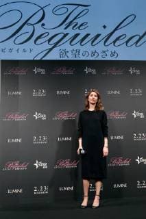 Director Sofia Coppola attends the Japan premiere for the film The Beguiled on January 17, 2018, Tokyo, Japan. Coppola won best director at the Cannes Film Festival for the movie which is a remake of the 1971 Clint Eastwood film. The Beguiled opens in Japanese theaters on February 23.  (gxta_scoppola028)