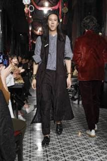 William Fan bei der William Fan Fashion Show auf der Berlin Fashion Week Autumn Winter 2018 im Kronprinzenpalais. Berlin, 18.01.2018