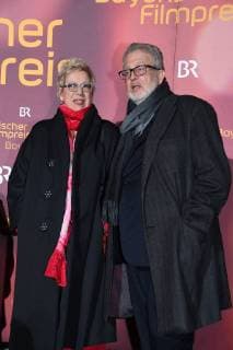Doris Dörrie mit Martin Moszkowicz Verleihung des BayerischenFilmpreis Preis, Auszeichnung, Ehrung Prinzregententheater München 19. Januar 2018