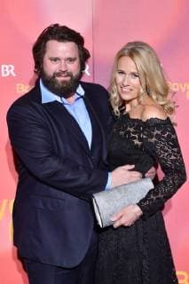 Antoine Monot Jr. (Schauspieler), Stefanie Sick,. Bayerischer Filmpreis 2018-Red Carpet,Roter Teppich,am 19.01.2018 im Prinzregententheater in Muenchen.