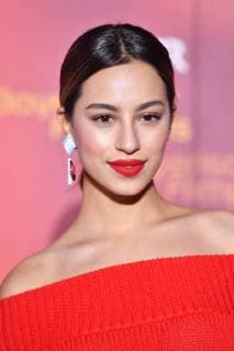 Gizem EMRE (Schauspielerin) Einzelbild,angeschnittenes Einzelmotiv,Portraet,Portrait,Porträt. Bayerischer Filmpreis 2018-Red Carpet,Roter Teppich,am 19.01.2018 im Prinzregententheater in Muenchen.