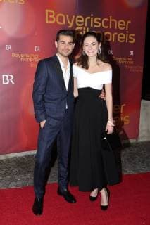 Lukas Rieger, Lea van Acken, Verleihung des Bayerischen Filmpreis 2016 im Prinzrengententheater in Muenchen am 21.01.2017