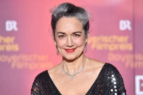 Irina WANKA (Schauspielerin), Einzelbild,angeschnittenes Einzelmotiv,Portraet,Portrait,Porträt. Bayerischer Filmpreis 2018-Red Carpet,Roter Teppich,am 19.01.2018 im Prinzregententheater in Muenchen.