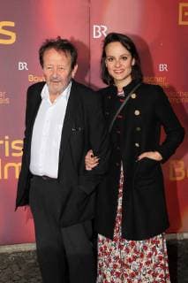 Gernot Roll mit Tochter Laura, Verleihung des Bayerischen Filmpreis 2018 im Prinzrengententheater in Muenchen am 20.01.2018