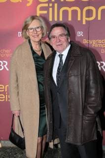 Elmar Wepper mit Ehefrau Anita, Verleihung des Bayerischen Filmpreis 2018 im Prinzrengententheater in Muenchen am 20.01.2018