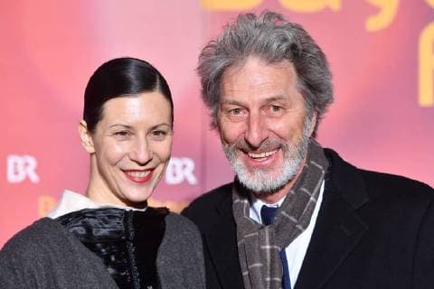 Rufus BECK (Schauspieler). Andrea Kameniczky, Bayerischer Filmpreis 2018-Red Carpet,Roter Teppich,am 19.01.2018 im Prinzregententheater in Muenchen.